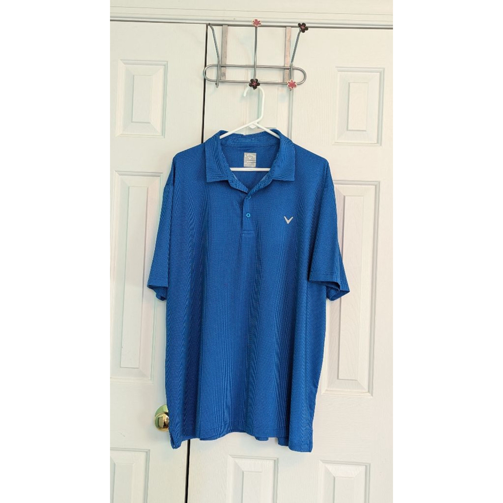 Callaway Golf Polo Shirt Men's Size XXL Blue